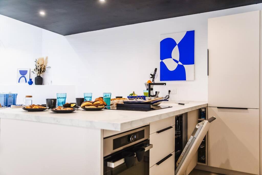 Deauville Luxury Blue Loft - Sauna And Inside Pool Trouville-sur-Mer Ngoại thất bức ảnh