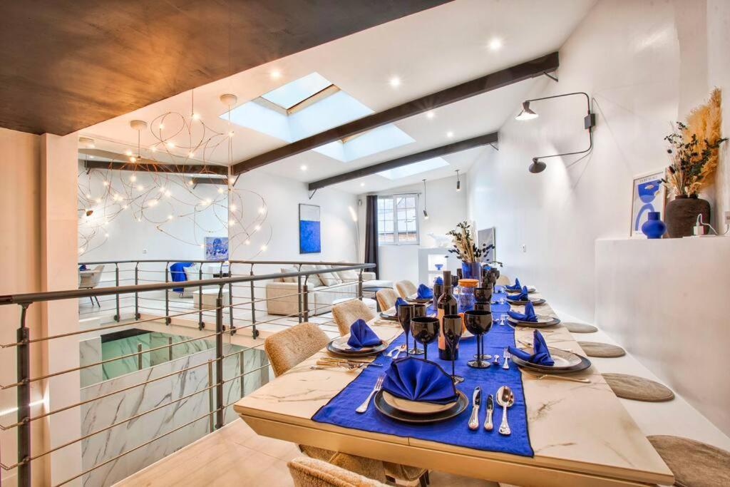 Deauville Luxury Blue Loft - Sauna And Inside Pool Trouville-sur-Mer Ngoại thất bức ảnh