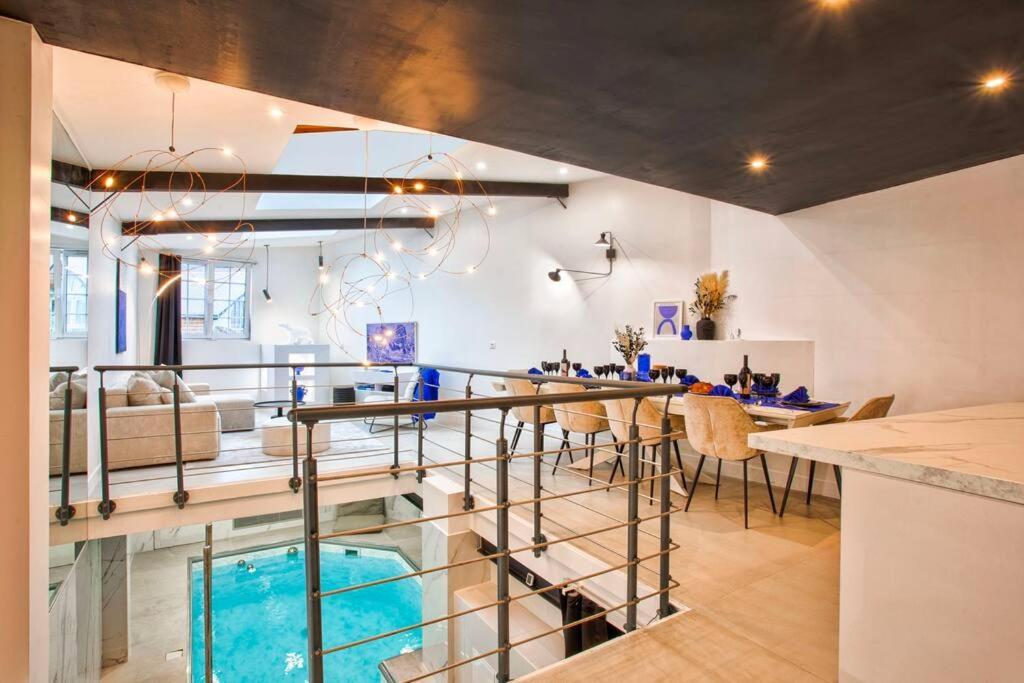 Deauville Luxury Blue Loft - Sauna And Inside Pool Trouville-sur-Mer Ngoại thất bức ảnh